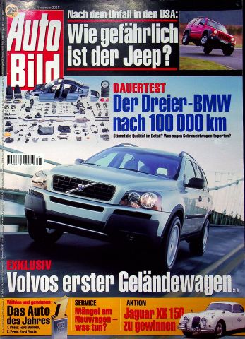 Deckblatt Auto Bild (48/2001)